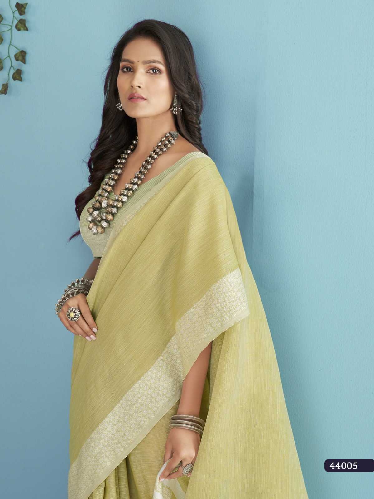 YNF Wholesale Linen Designer Sarees KESH530 RajPath Aarzoo | Surat Manufacturer
