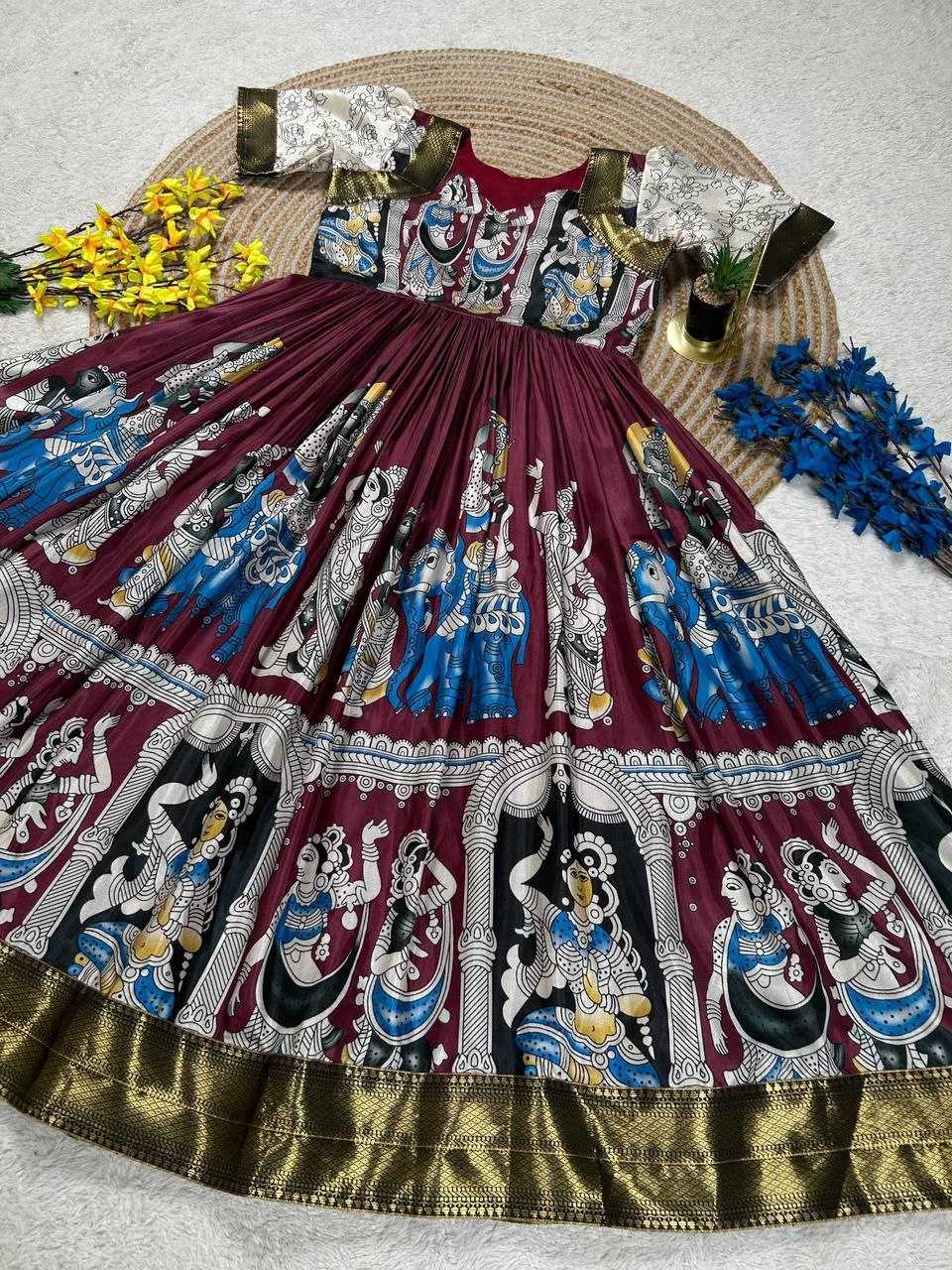 YNF Wholesale Muslin Cotton Fancy Gowns KESH167 AYUSH | Surat Manufacturer