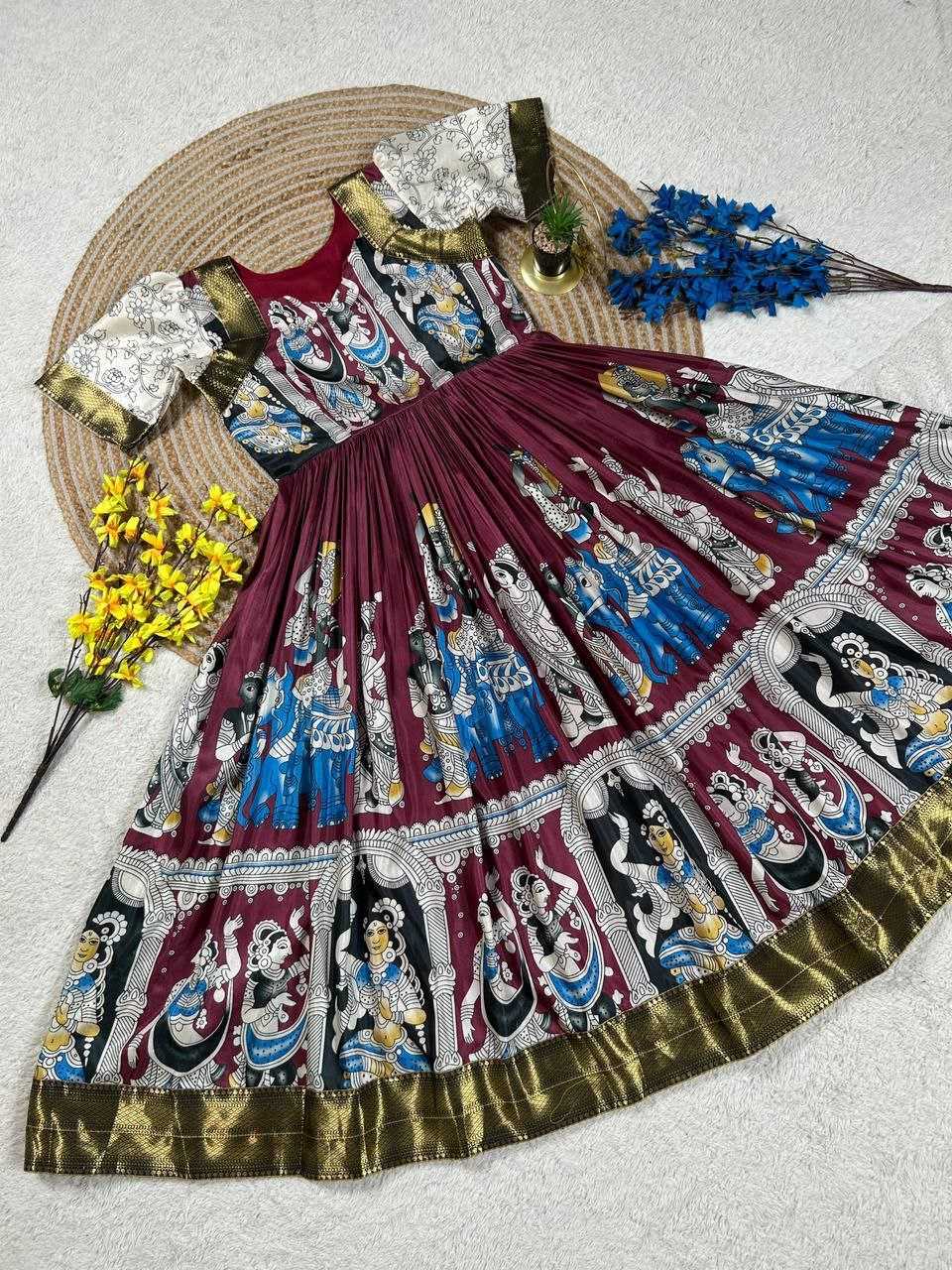YNF Wholesale Muslin Cotton Fancy Gowns KESH167 AYUSH | Surat Manufacturer