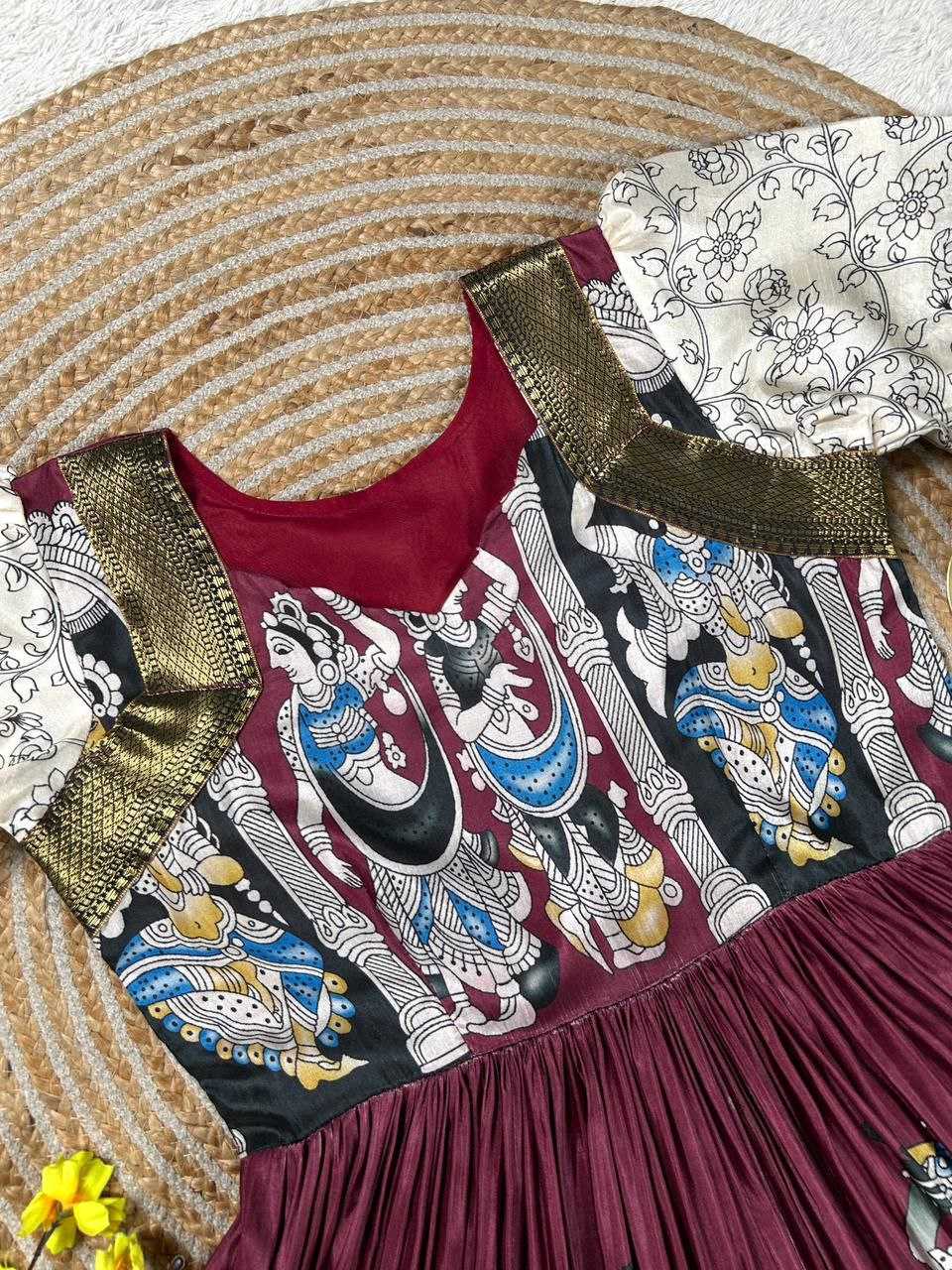 YNF Wholesale Muslin Cotton Fancy Gowns KESH167 AYUSH | Surat Manufacturer