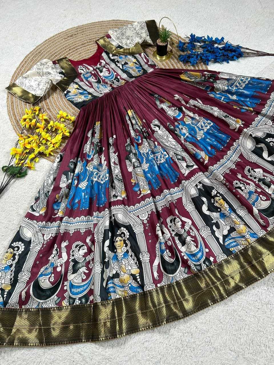 YNF Wholesale Muslin Cotton Fancy Gowns KESH167 AYUSH | Surat Manufacturer