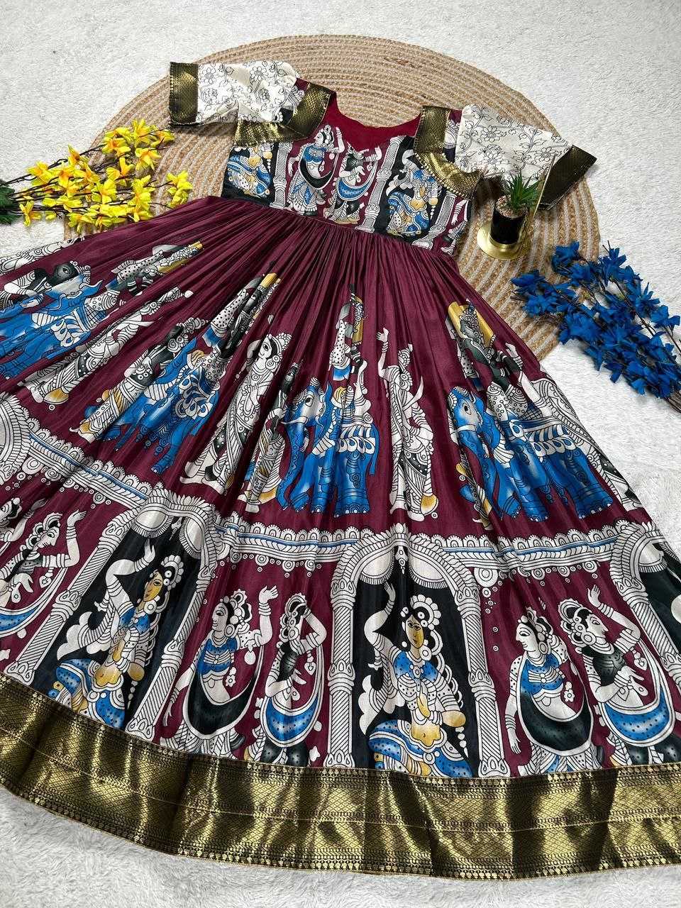 YNF Wholesale Muslin Cotton Fancy Gowns KESH167 AYUSH | Surat Manufacturer