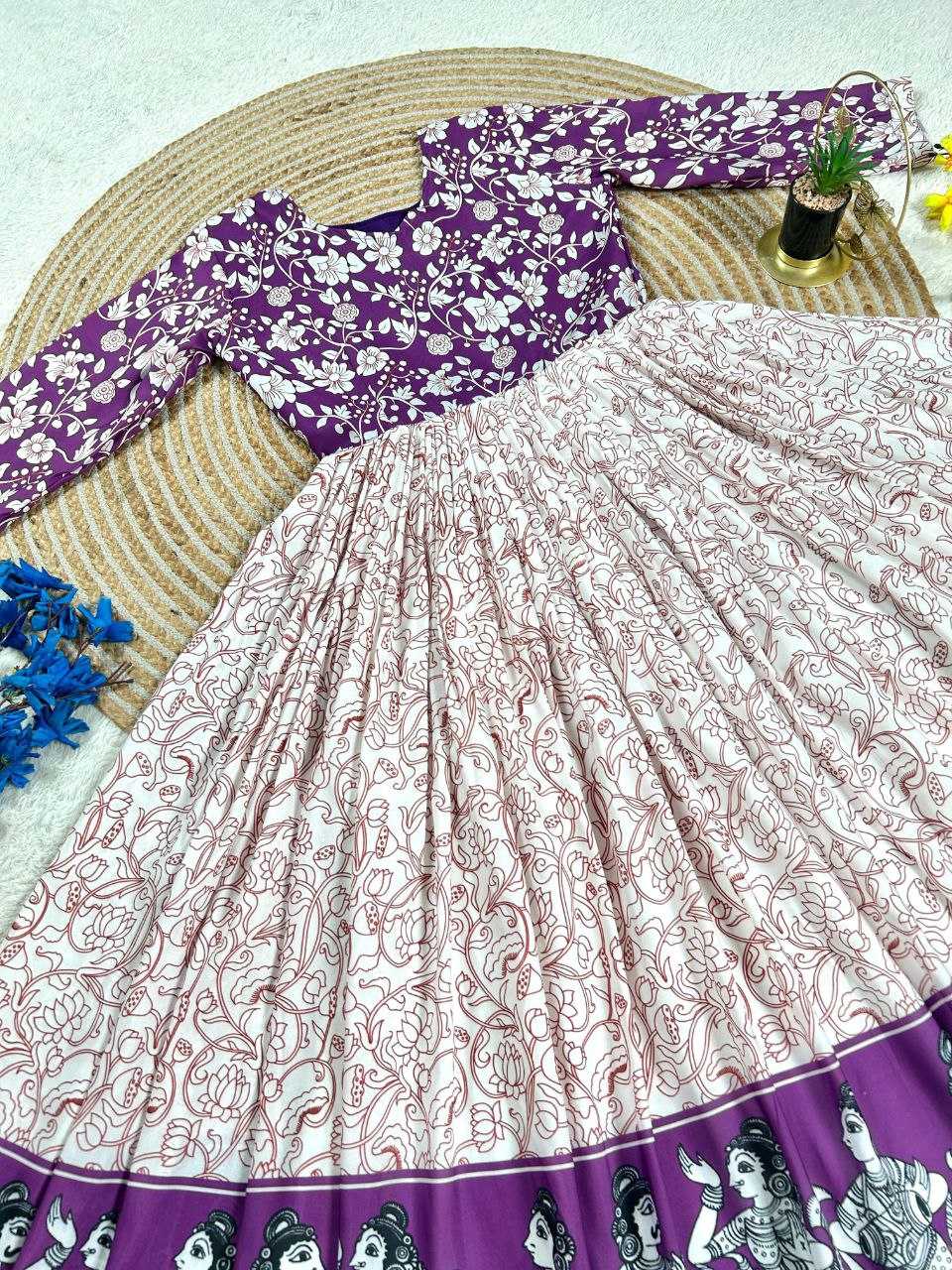 YNF Wholesale Muslin Cotton Evening Gowns KESH167 RAJ | Surat Manufacturer
