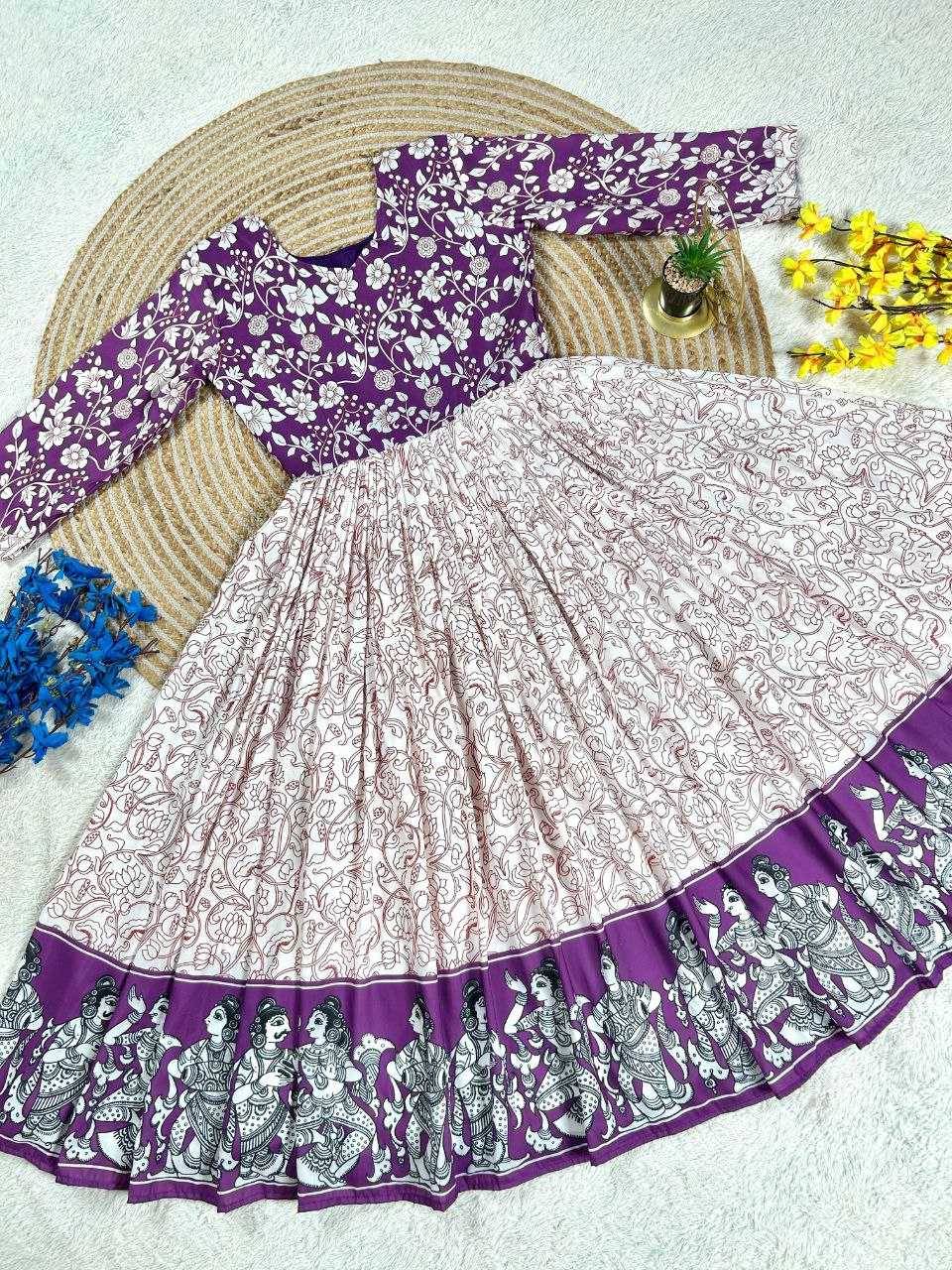 YNF Wholesale Muslin Cotton Evening Gowns KESH167 RAJ | Surat Manufacturer