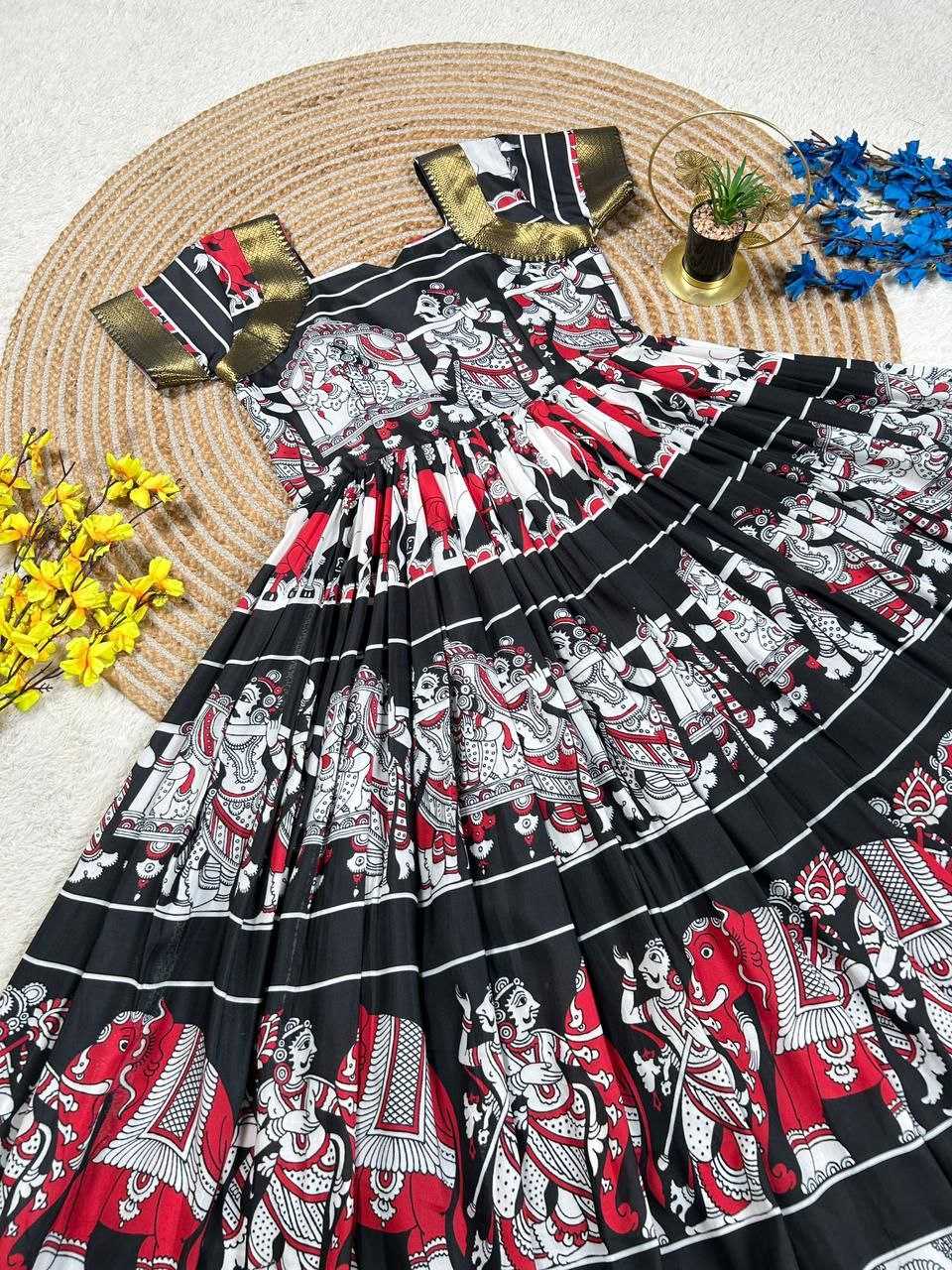 YNF Wholesale Muslin Cotton Evening Gowns KESH167 RAM | Surat Manufacturer