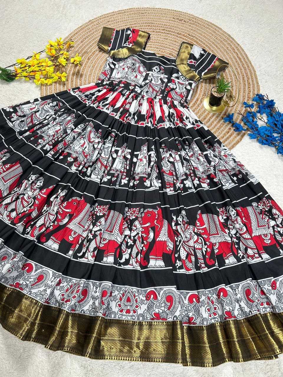 YNF Wholesale Muslin Cotton Evening Gowns KESH167 RAM | Surat Manufacturer