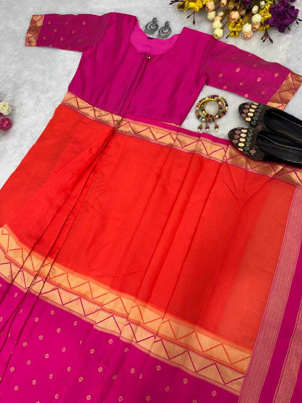 Keevaa Exporter  Mysore Silk Ready To Wear Sarees - YNF Online