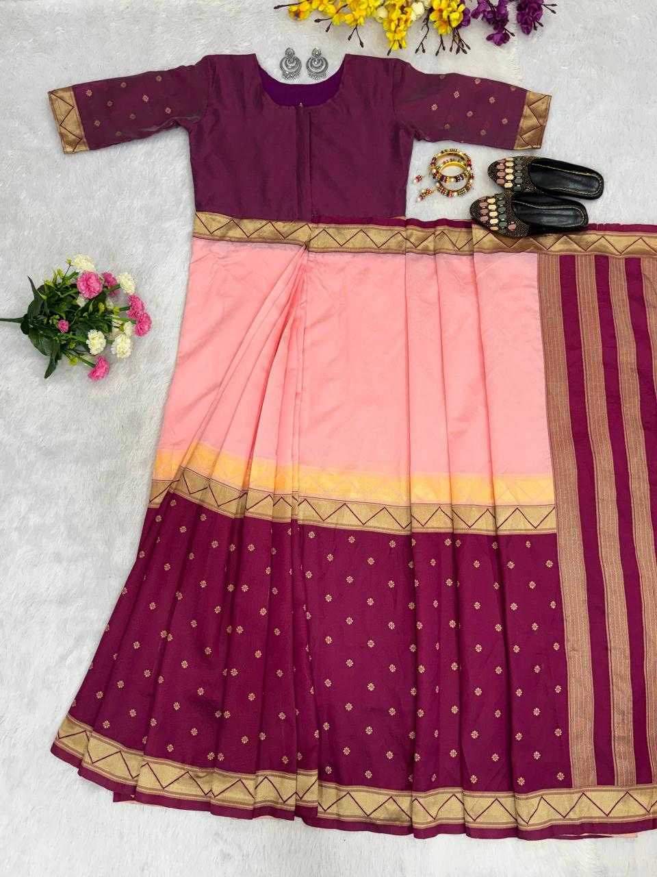 Keevaa Exporter  Mysore Silk Ready To Wear Sarees - YNF Online