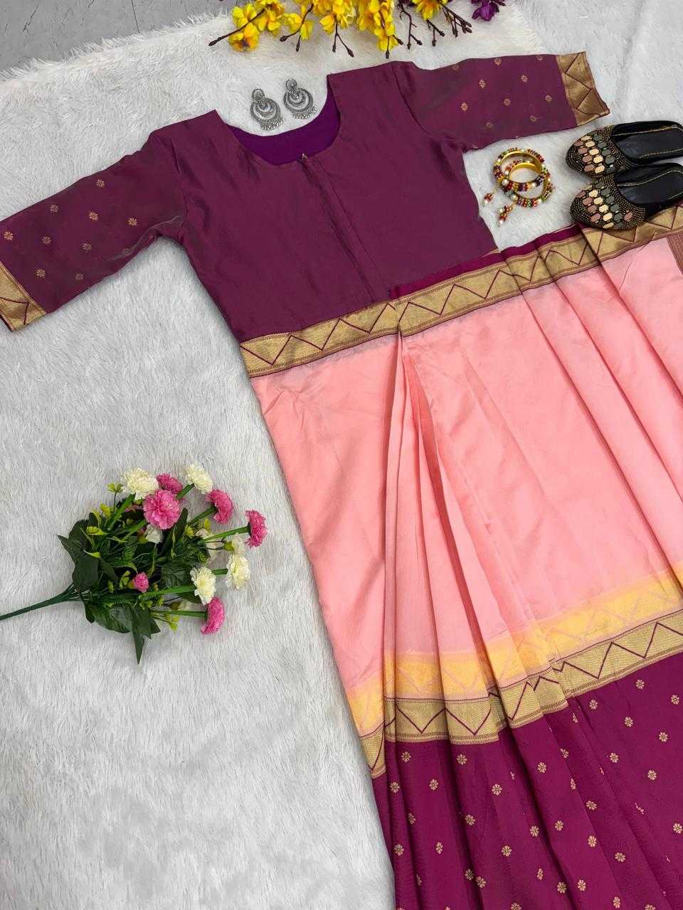 Keevaa Exporter  Mysore Silk Ready To Wear Sarees - YNF Online