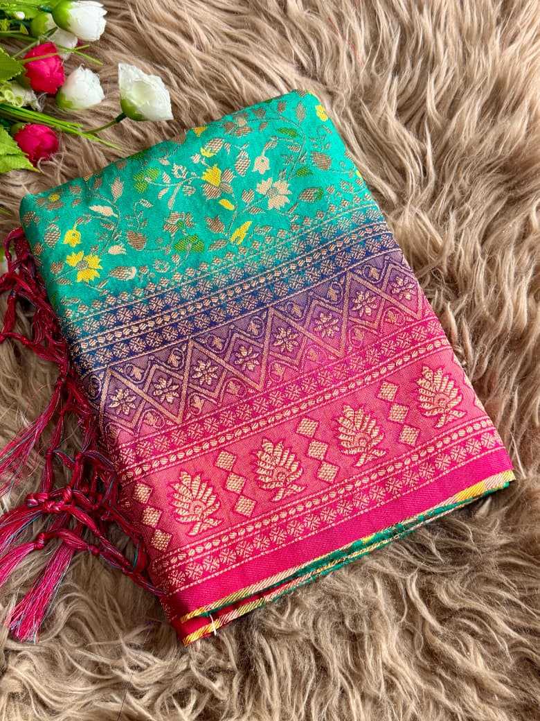 YNF Wholesale Nylon Designer Sarees KESH657 dyed Banarasi | Surat Manufacturer