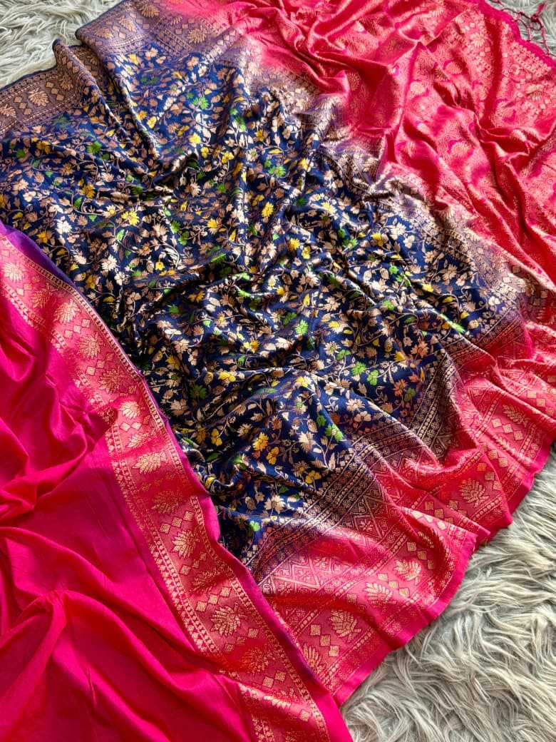 YNF Wholesale Nylon Designer Sarees KESH657 dyed Banarasi | Surat Manufacturer