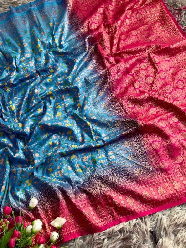 YNF Wholesale Nylon Designer Sarees KESH657 dyed Banarasi | Surat Manufacturer
