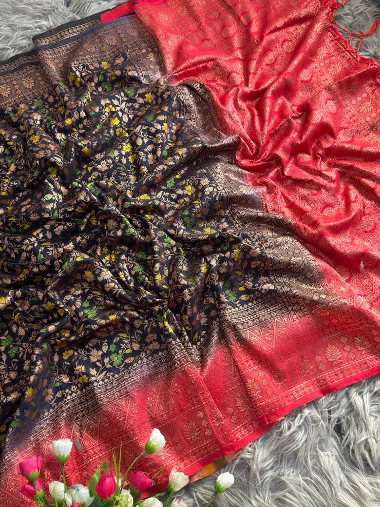 YNF Wholesale Nylon Designer Sarees KESH657 dyed Banarasi | Surat Manufacturer