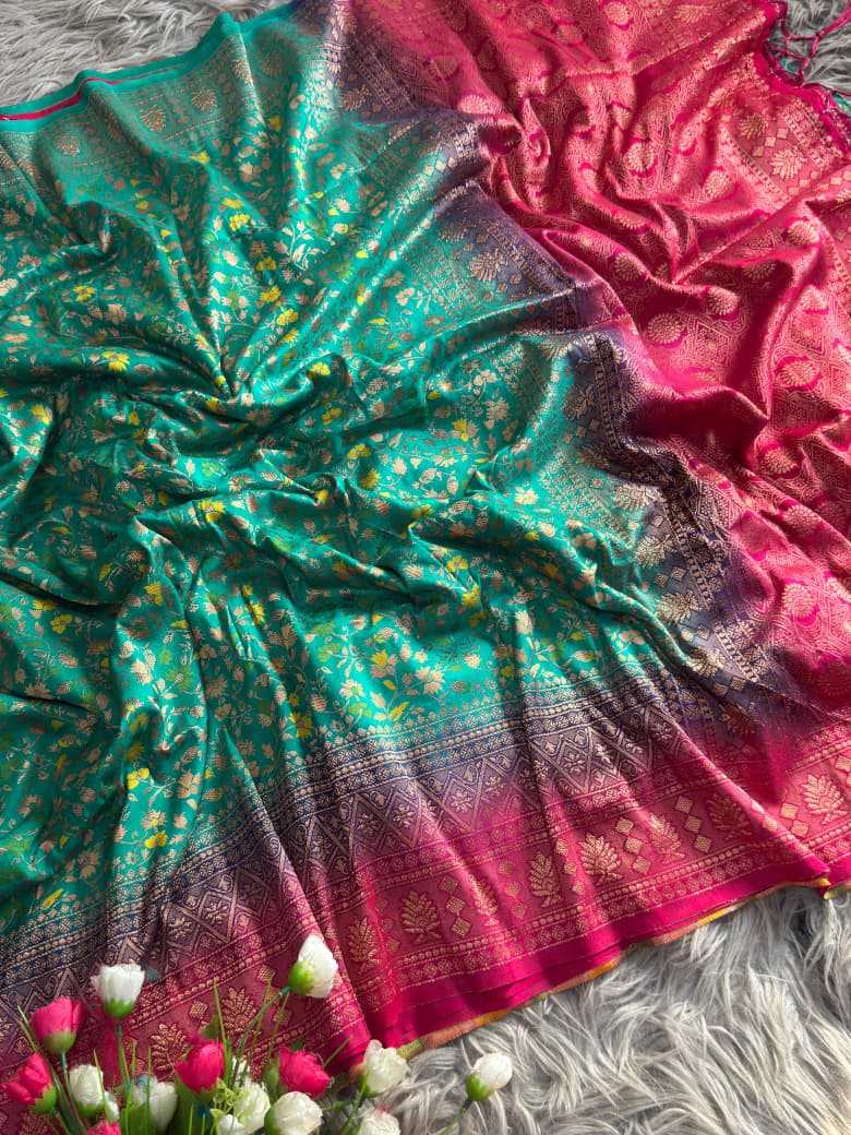 YNF Wholesale Nylon Designer Sarees KESH657 dyed Banarasi | Surat Manufacturer