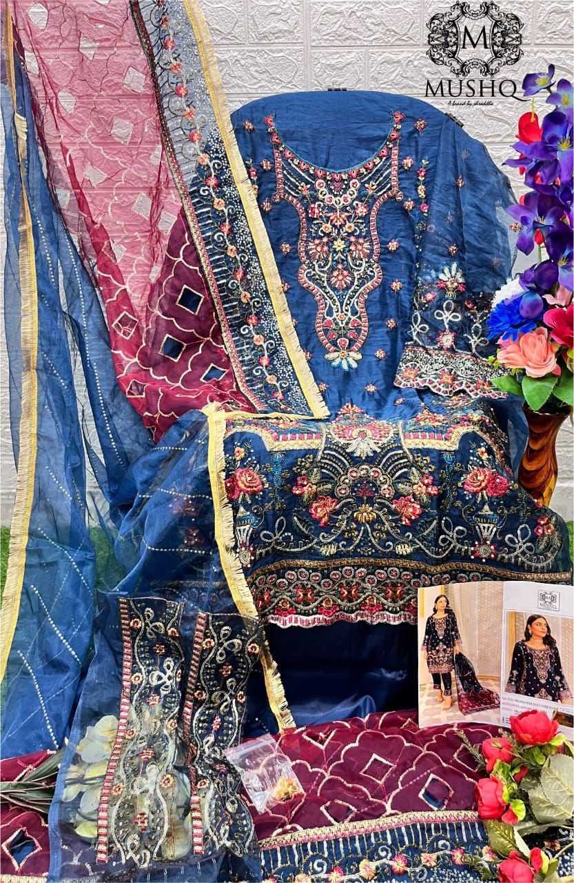 YNF Wholesale Organza Designer Suits KESH586 SHRADDHA MUSHQ 206 | Surat Manufacturer