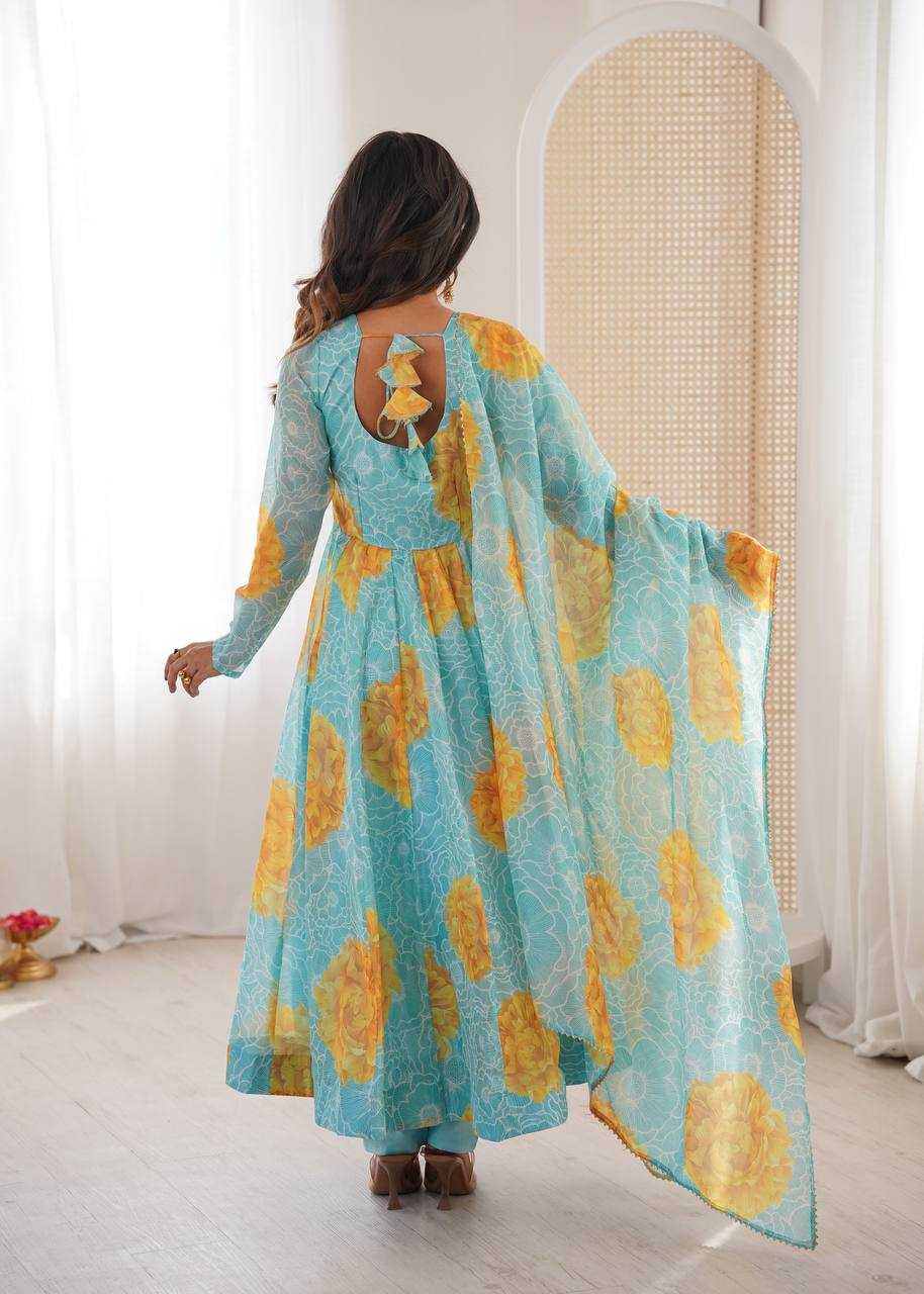 YNF Wholesale Organza Fancy Gowns KESH617 33 | Surat Manufacturer