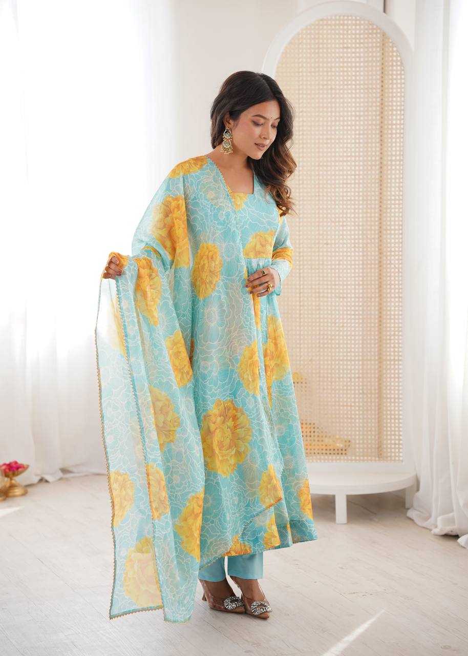 YNF Wholesale Organza Fancy Gowns KESH617 33 | Surat Manufacturer