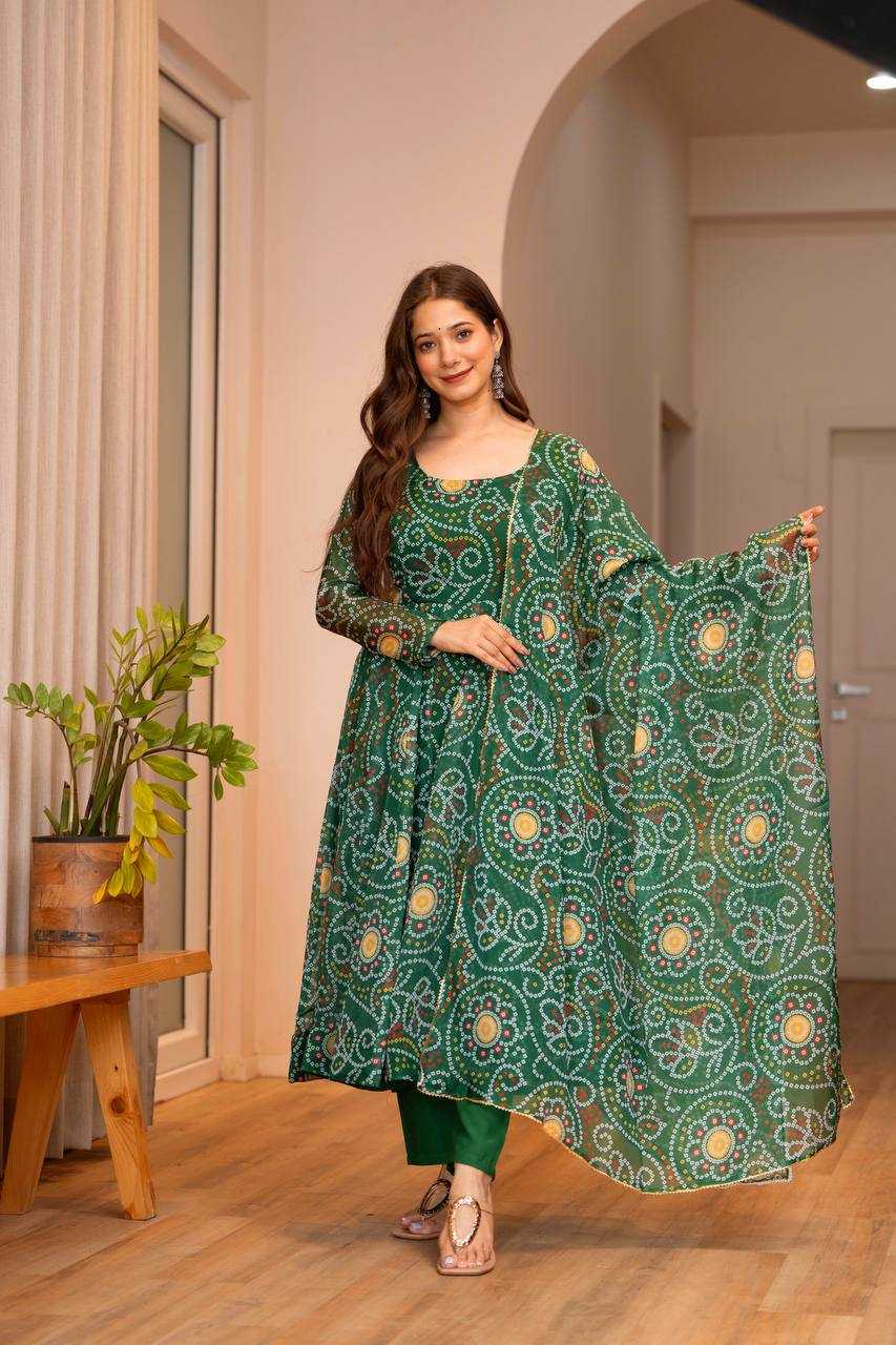 YNF Wholesale Organza Wedding Gown KESH617 47 | Surat Manufacturer