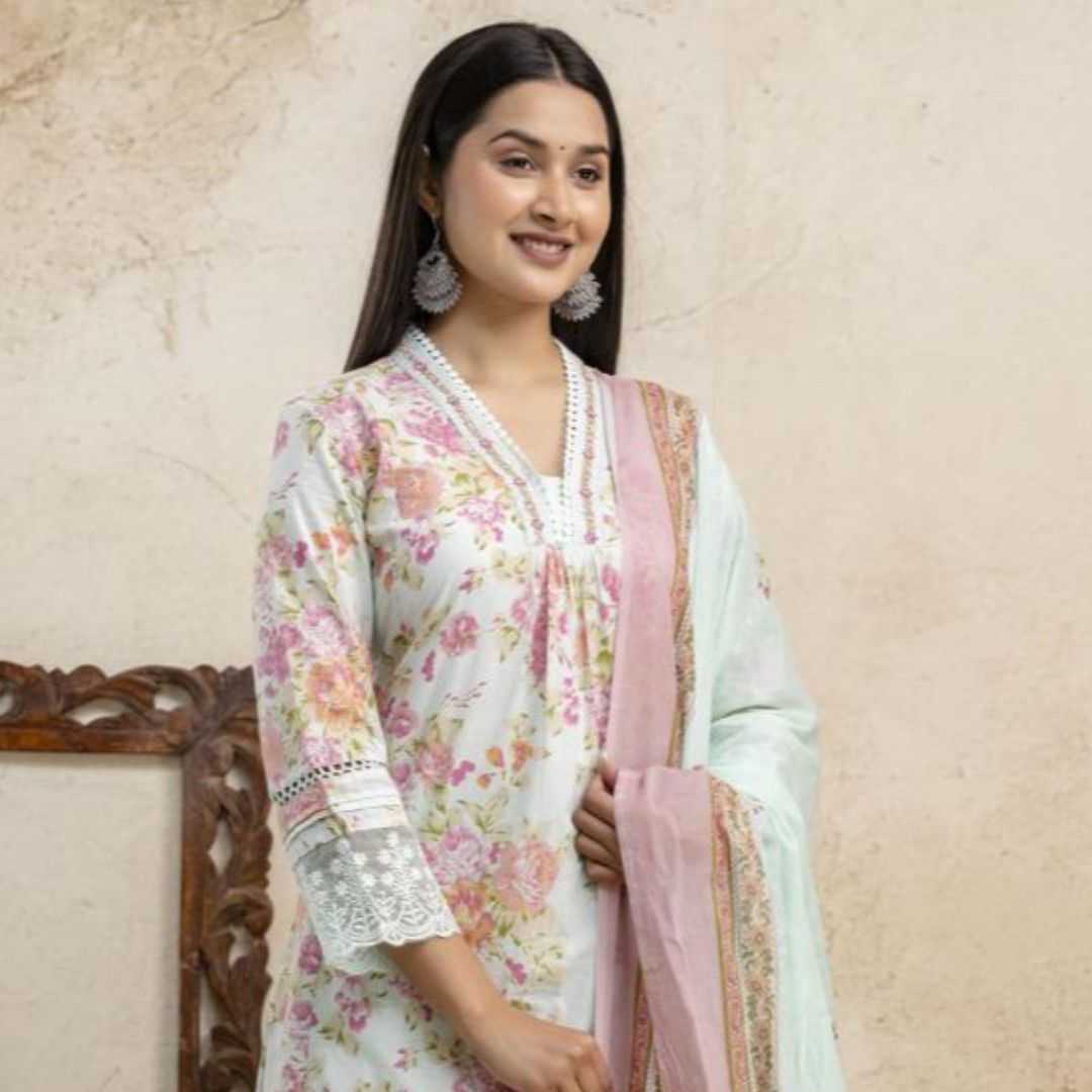 YNF Wholesale Organza Anarkali Kurtis KESH684 JEENU | Surat Manufacturer