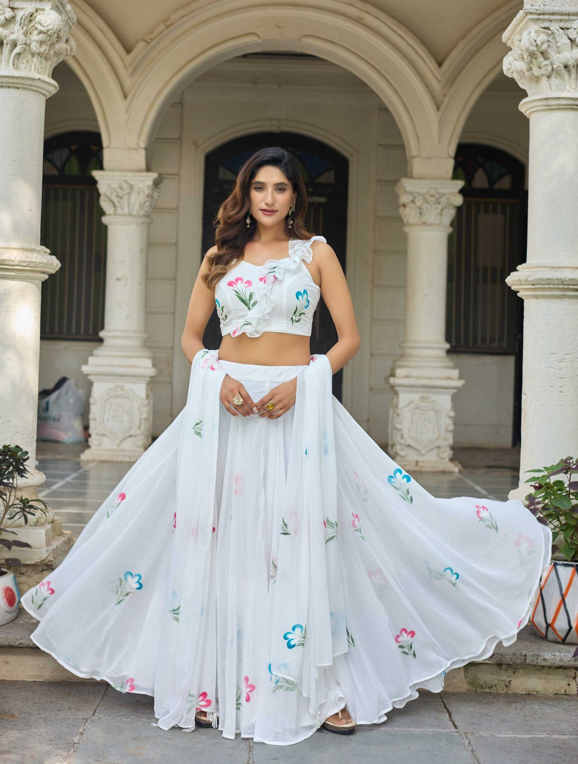 YNF Wholesale Organza Silk Designer Gowns KESH522 104 | Surat Manufacturer