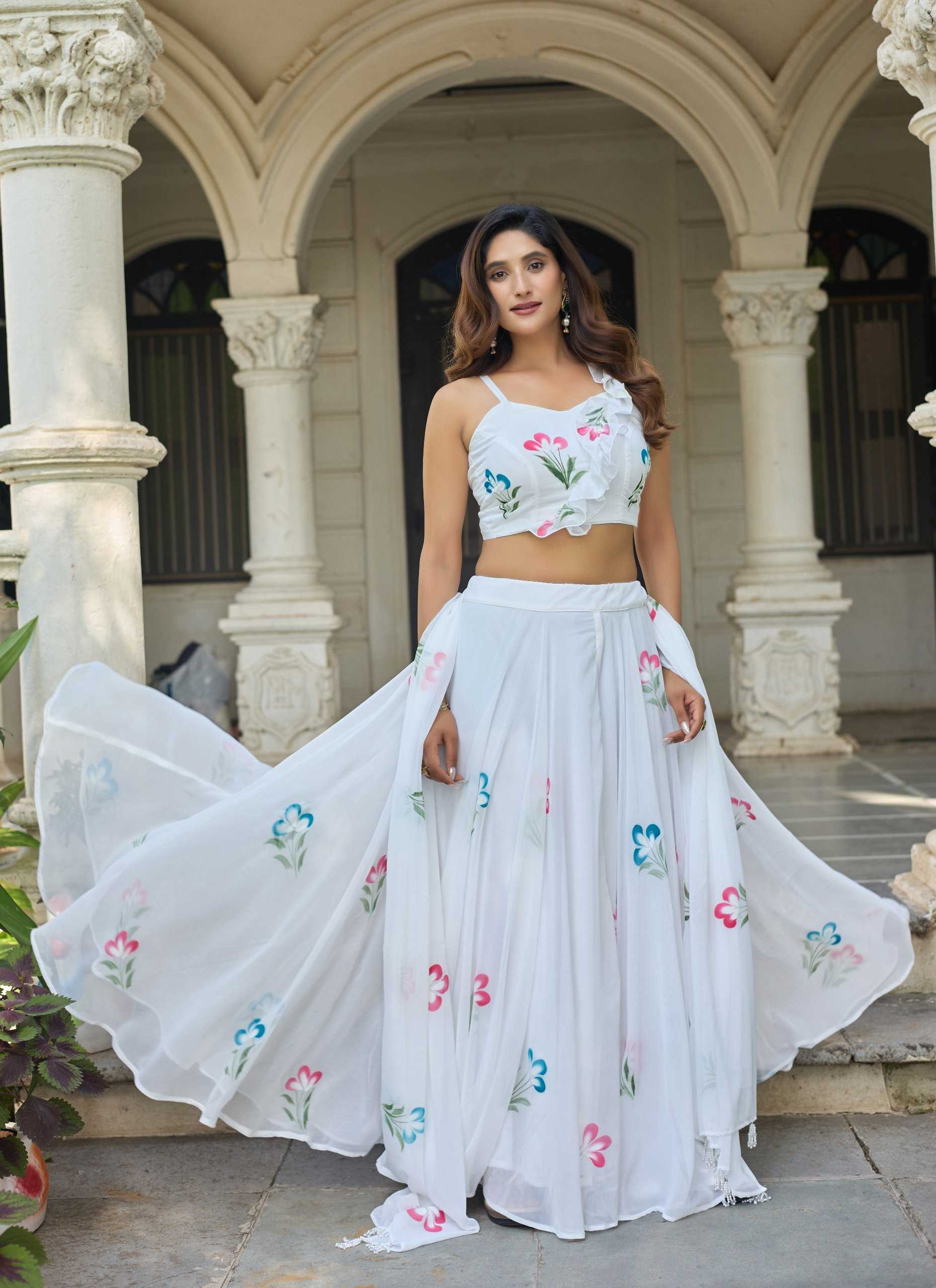 YNF Wholesale Organza Silk Designer Gowns KESH522 104 | Surat Manufacturer