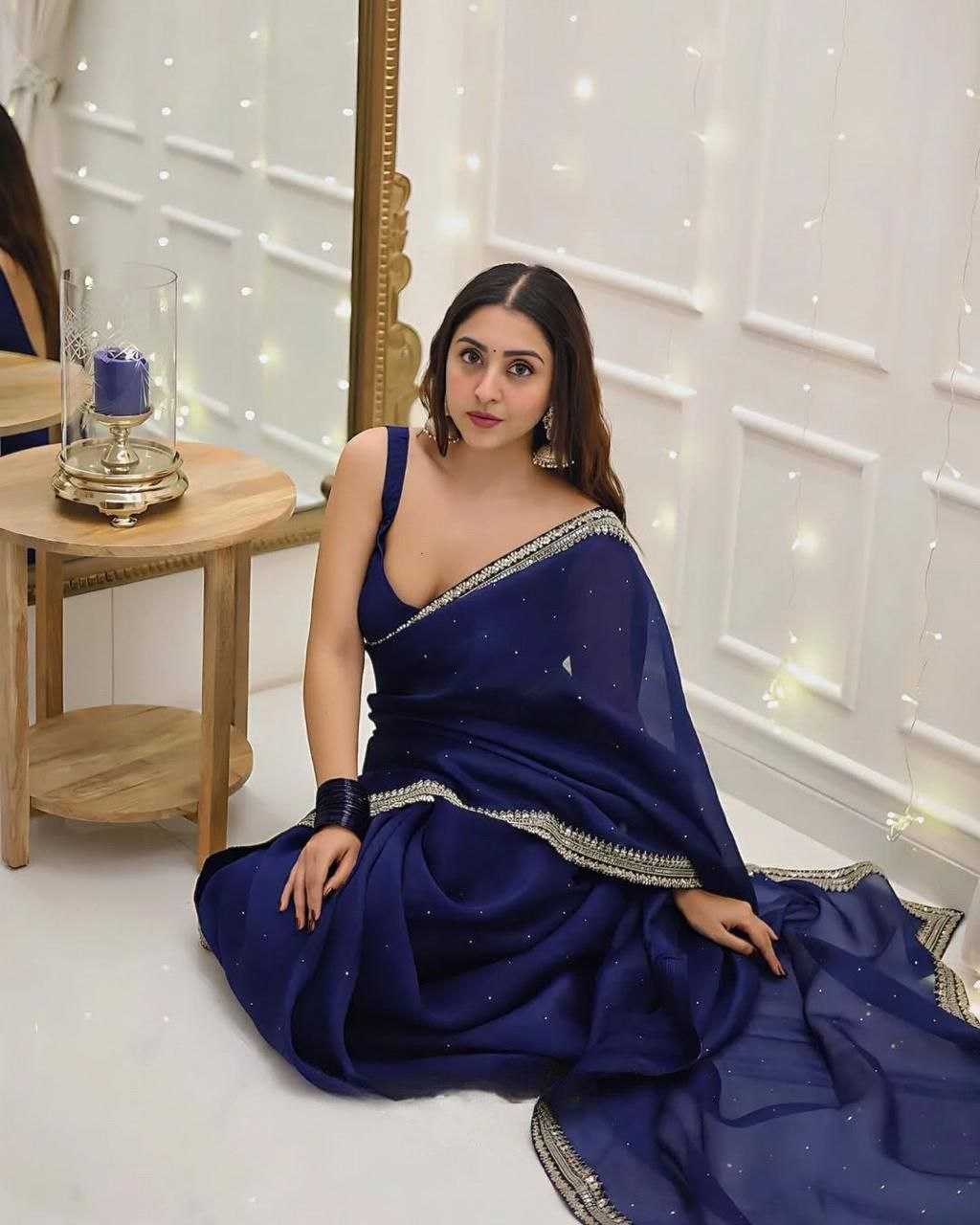 YNF Wholesale Organza Silk Designer Sarees RIN216 dipika | Surat Manufacturer