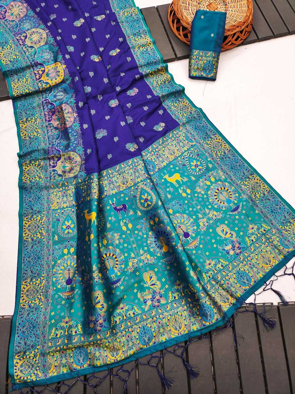 YNF Wholesale Paithani Silk Silk Sarees With Blouse KESH685 119 | Surat Manufacturer
