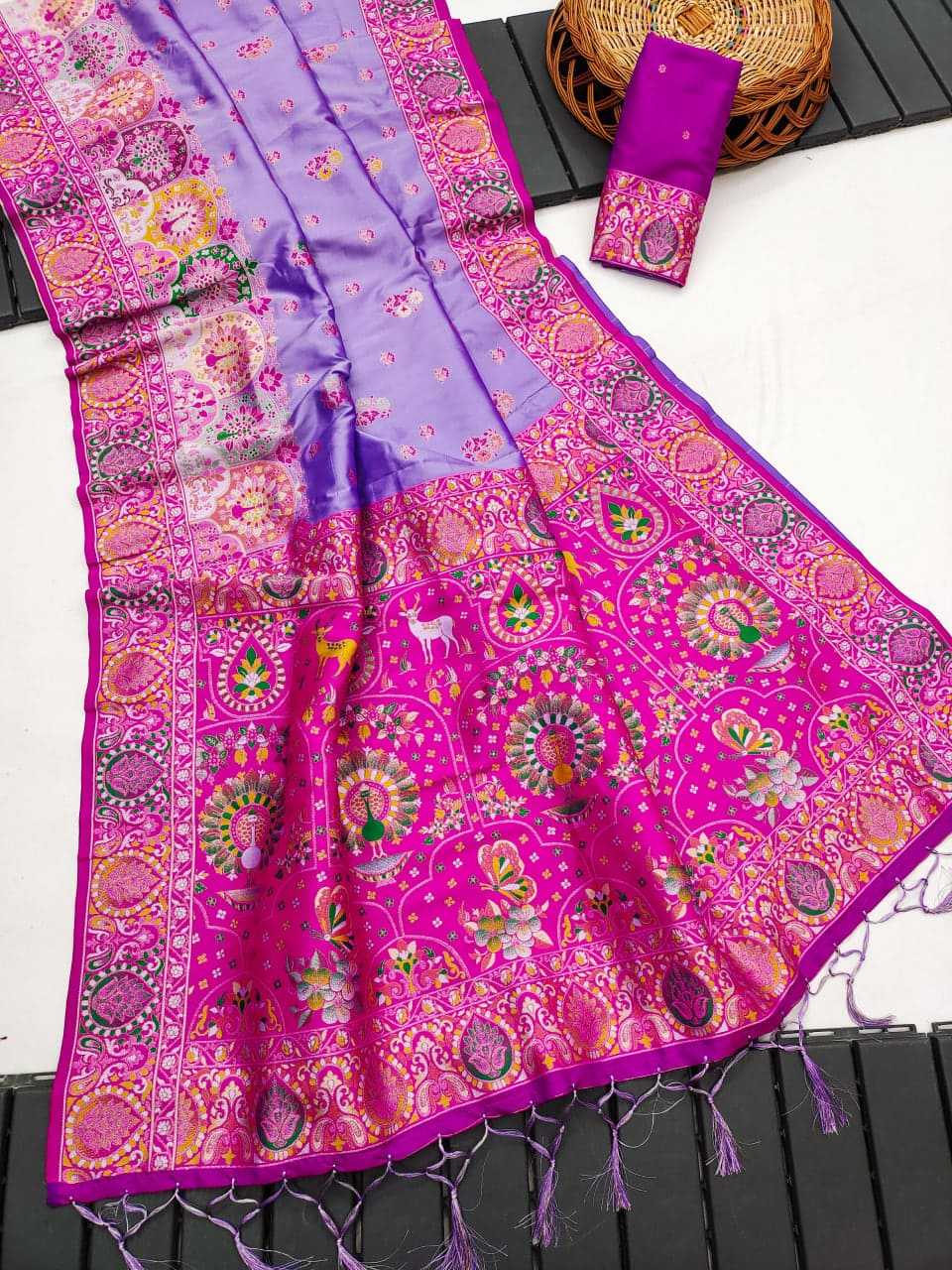 YNF Wholesale Paithani Silk Silk Sarees With Blouse KESH685 119 | Surat Manufacturer