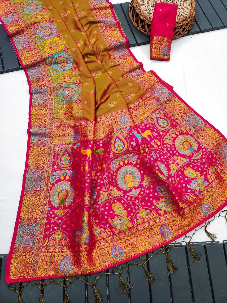 YNF Wholesale Paithani Silk Silk Sarees With Blouse KESH685 119 | Surat Manufacturer