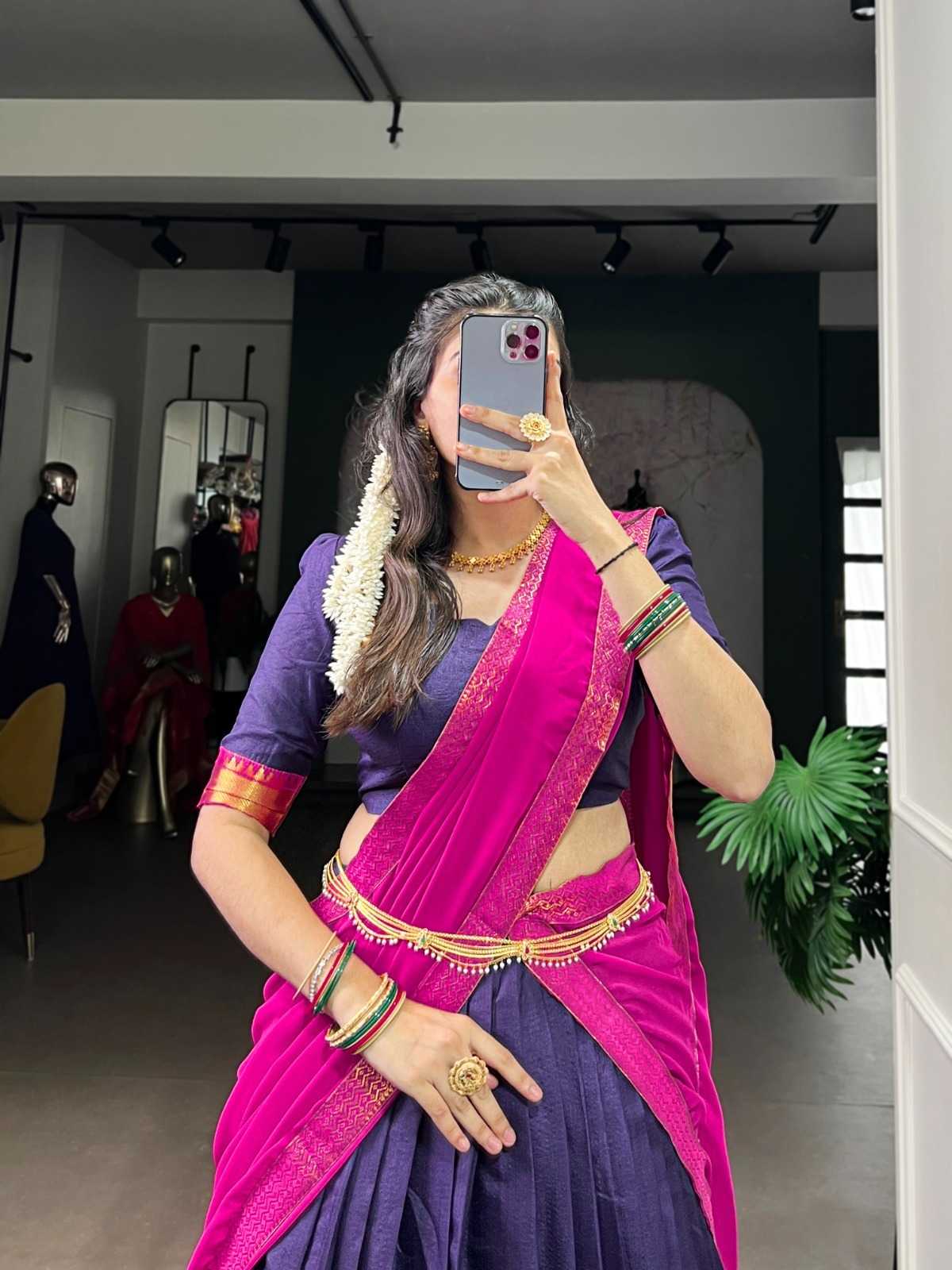 YNF Wholesale Poly Cotton Lehenga With Dupatta KESH668 109 | Surat Manufacturer