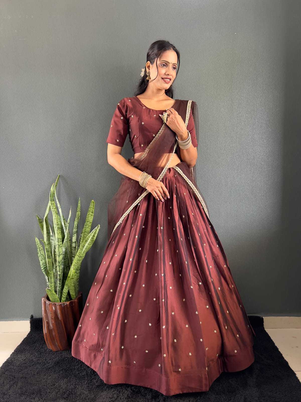 YNF Wholesale Poly Cotton Paithani Lehenga KESH723 Timeless | Surat Manufacturer