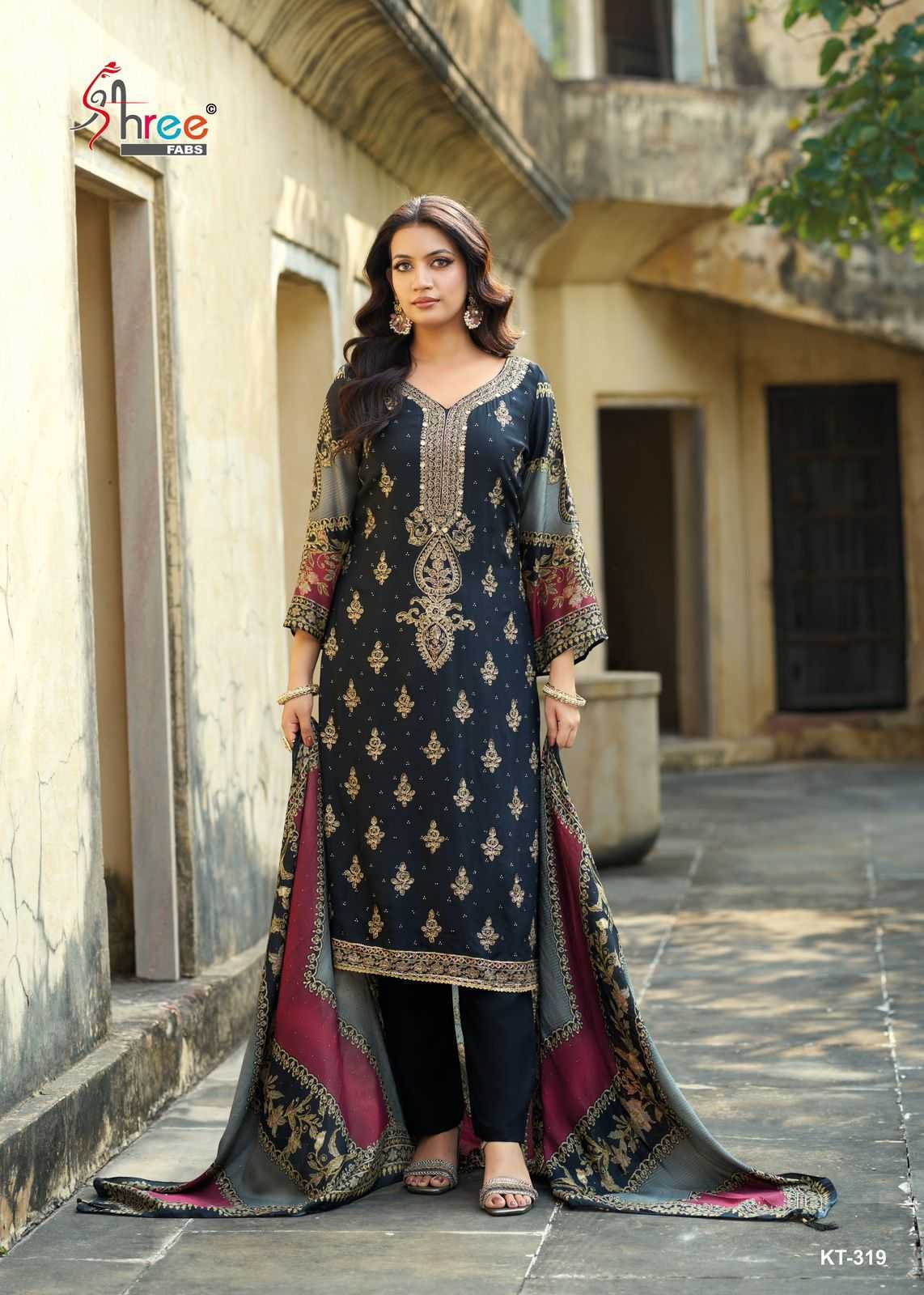 YNF Wholesale Pure Viscos Party wear suits KESH586 SHREE 319 | Surat Manufacturer