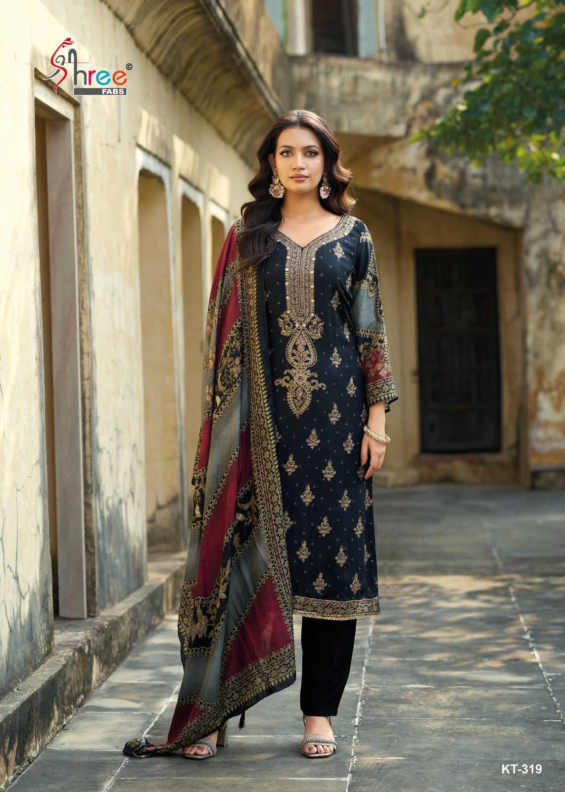 YNF Wholesale Pure Viscos Party wear suits KESH586 SHREE 319 | Surat Manufacturer