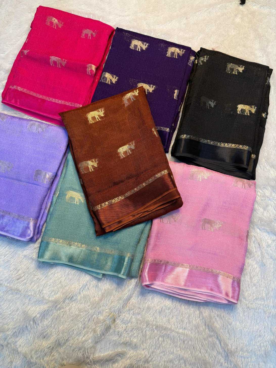 YNF Wholesale Pure Viscos Jute Sarees KESH604 satin patta | Surat Manufacturer