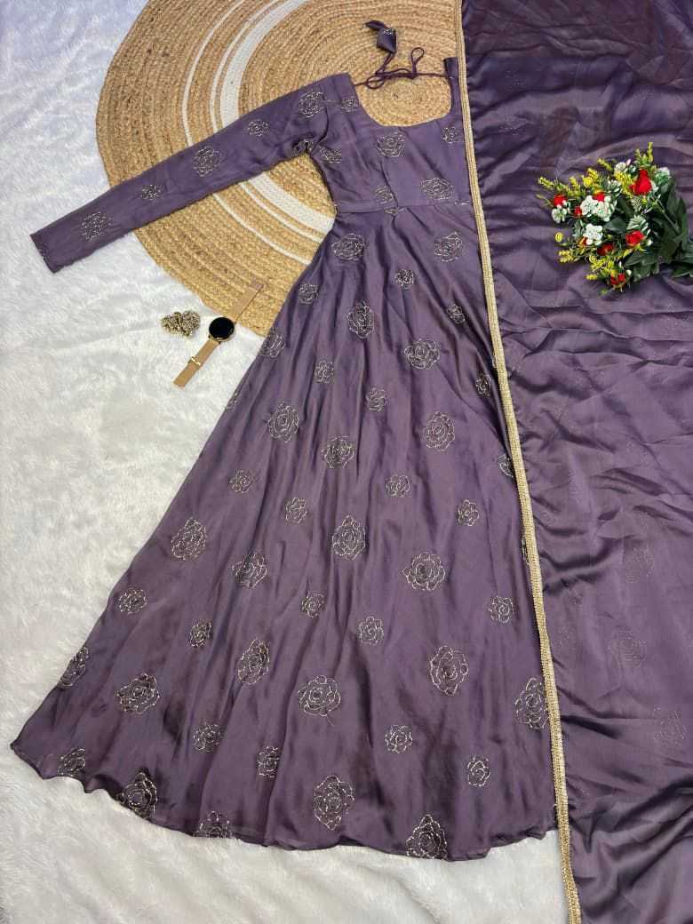 YNF Wholesale Rangoli Silk Silk Gowns KESH599 106 | Surat Manufacturer