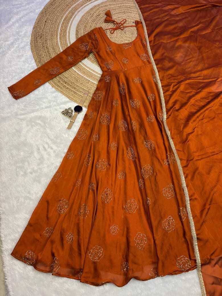 YNF Wholesale Rangoli Silk Silk Gowns KESH599 106 | Surat Manufacturer