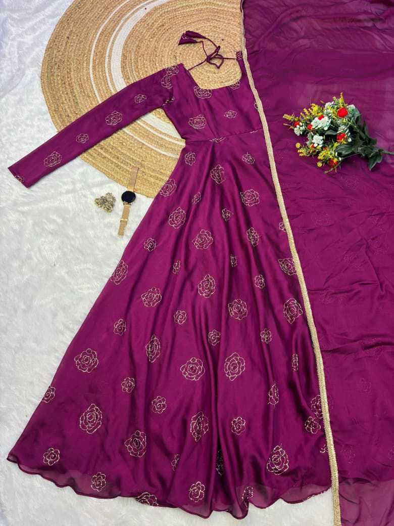 YNF Wholesale Rangoli Silk Silk Gowns KESH599 106 | Surat Manufacturer