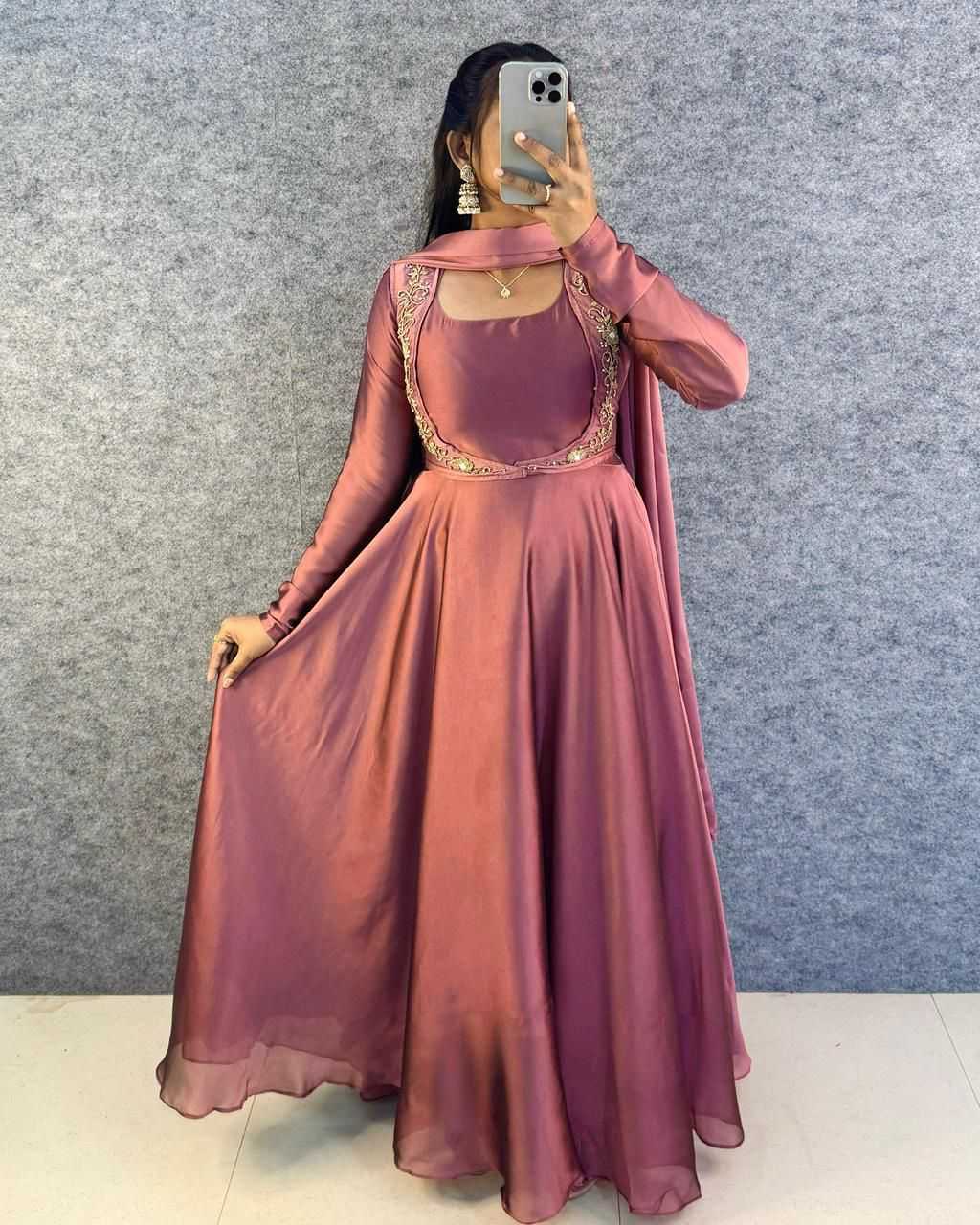 YNF Wholesale Rangoli Silk Party Wear Gowns KESH599 109 | Surat Manufacturer