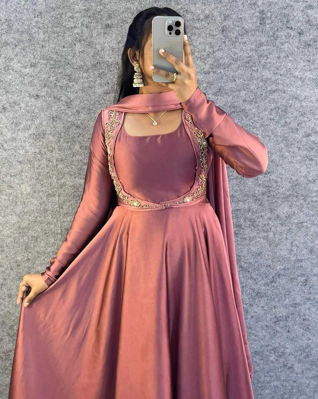 YNF Wholesale Rangoli Silk Party Wear Gowns KESH599 109 | Surat Manufacturer