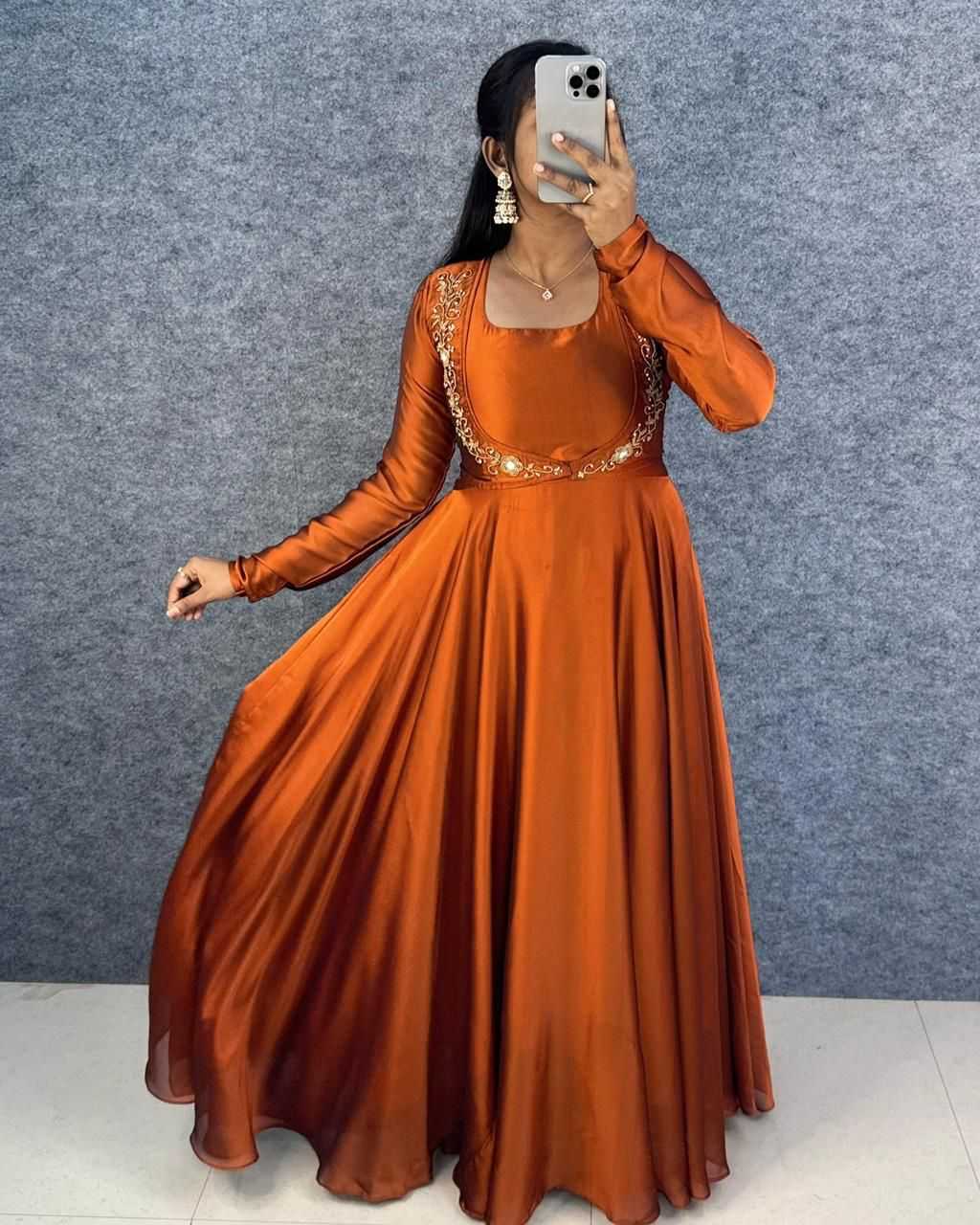YNF Wholesale Rangoli Silk Party Wear Gowns KESH599 109 | Surat Manufacturer