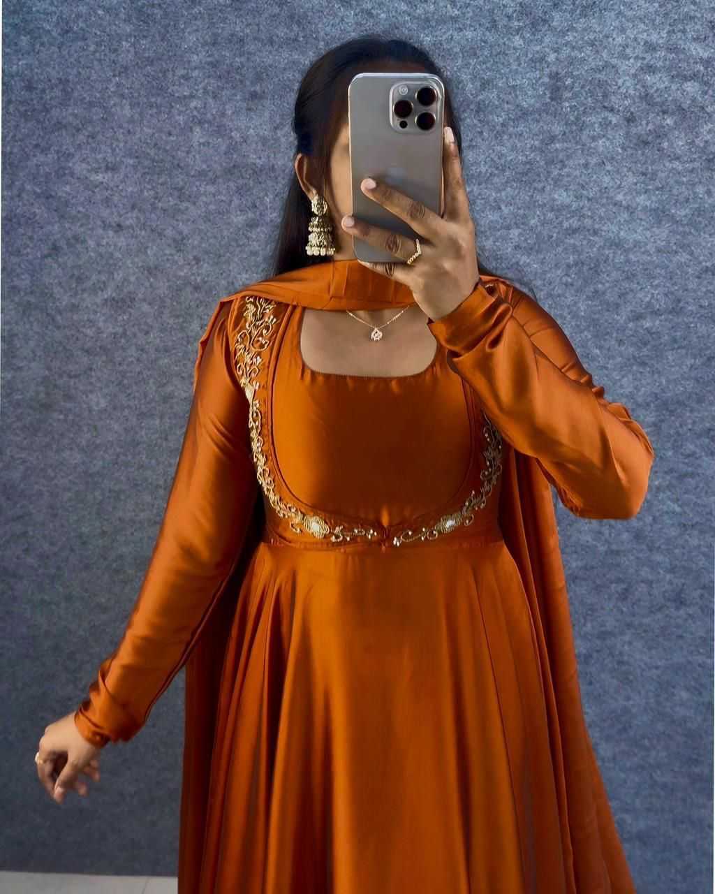 YNF Wholesale Rangoli Silk Party Wear Gowns KESH599 109 | Surat Manufacturer