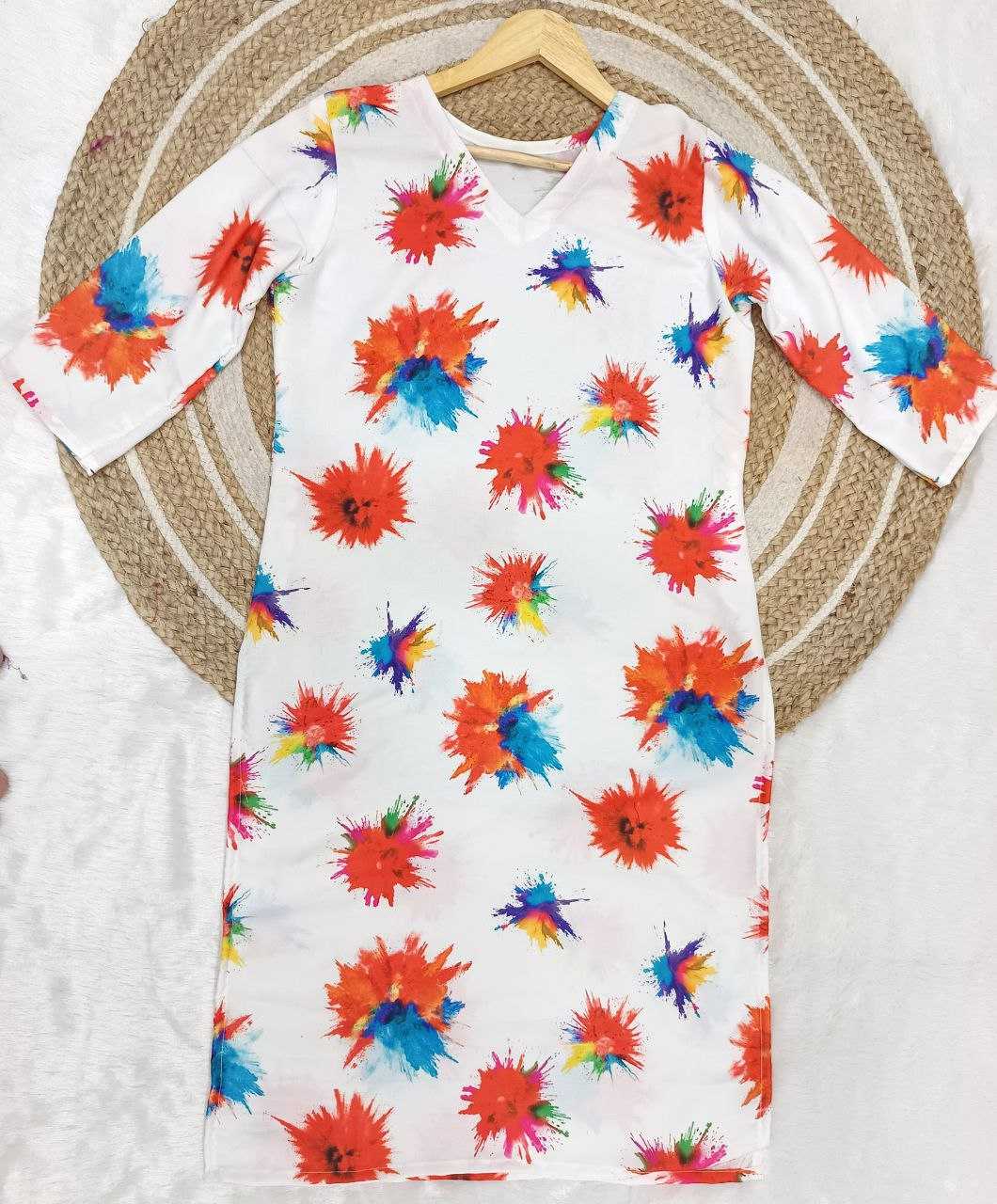 YNF Wholesale Rayon Festive Kurtis RIN218 1061 | Surat Manufacturer