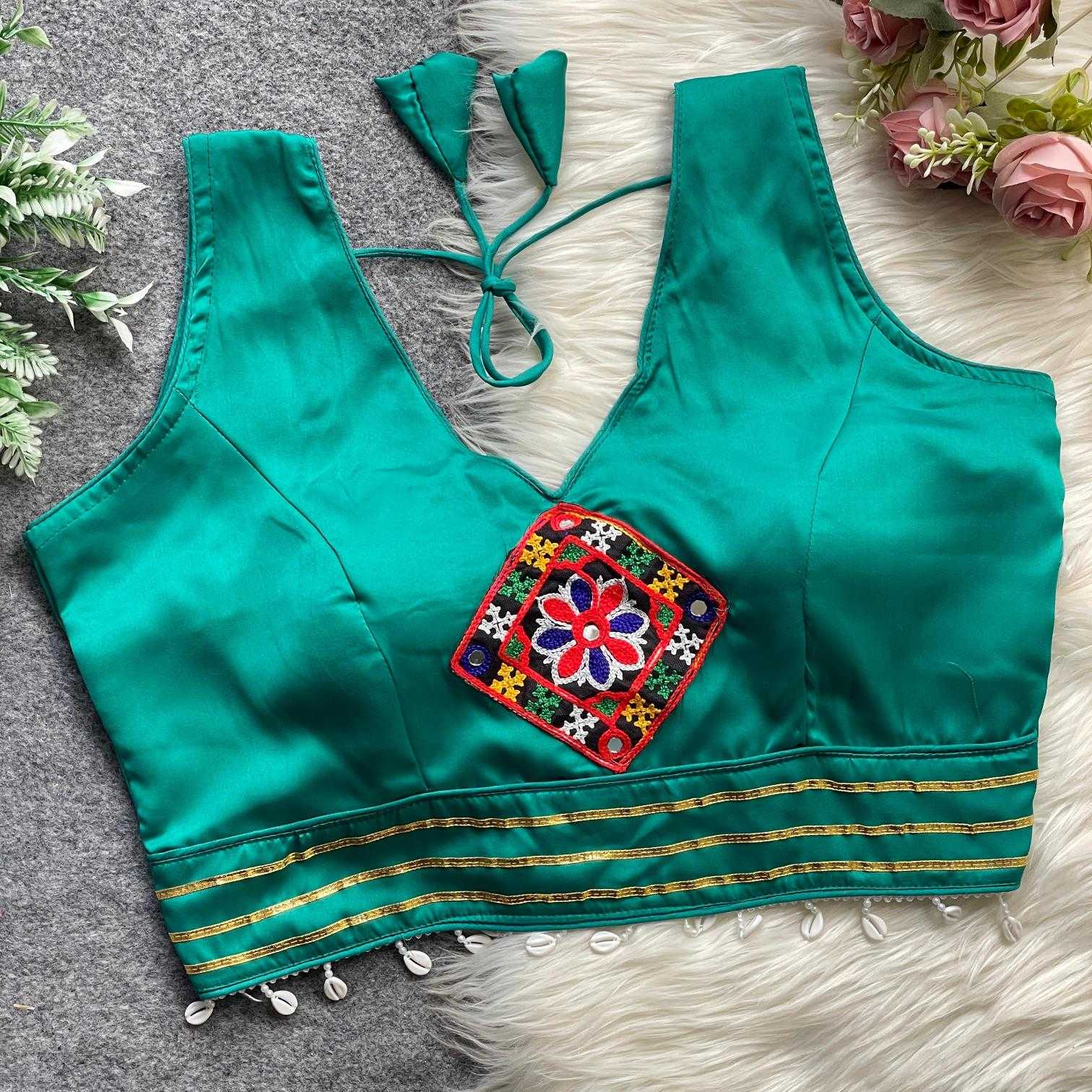 YNF Wholesale Satin Designer Blouse KESH411 Malai | Surat Manufacturer
