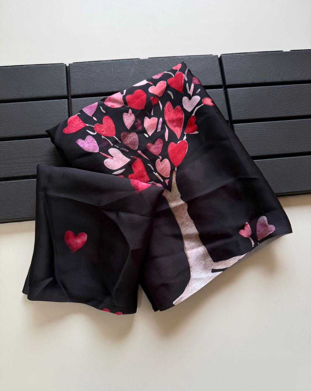 YNF Wholesale Satin Designer Sarees KESH681 Valentines | Surat Manufacturer