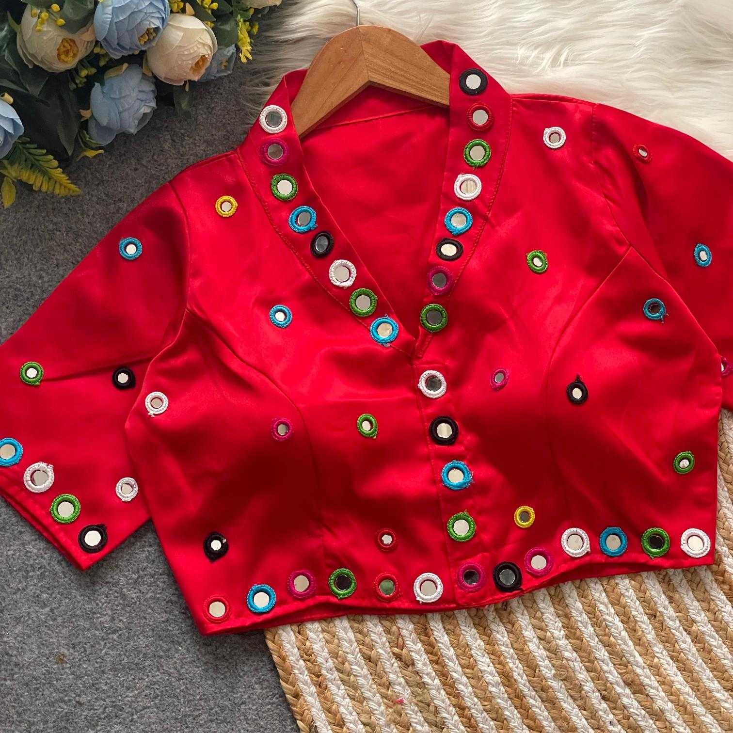 YNF Wholesale Satin Silk Blouse KESH411 SANTARA | Surat Manufacturer
