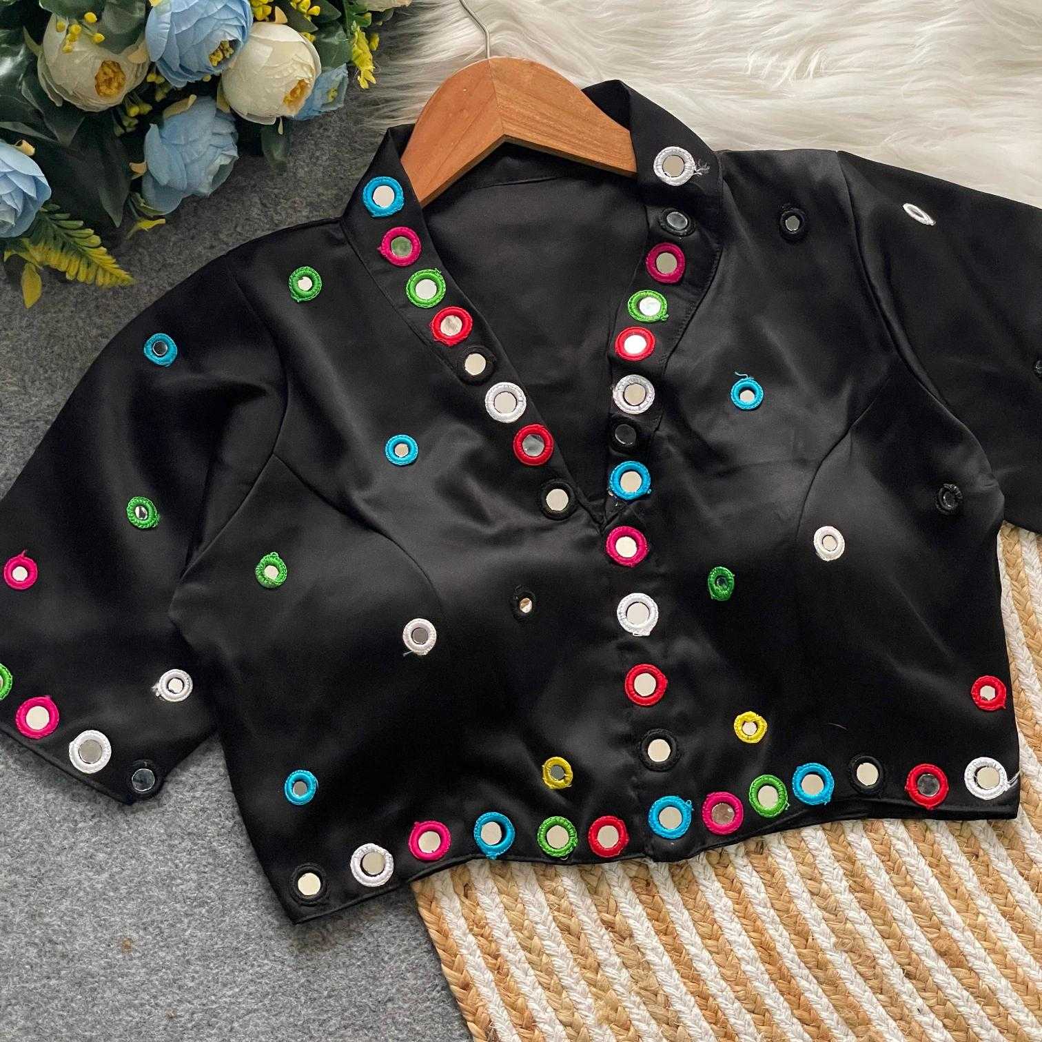 YNF Wholesale Satin Silk Blouse KESH411 SANTARA | Surat Manufacturer