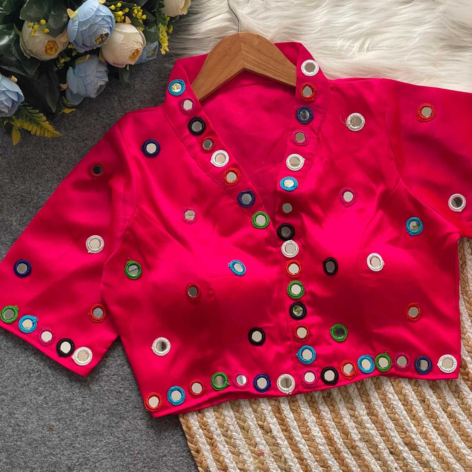 YNF Wholesale Satin Silk Blouse KESH411 SANTARA | Surat Manufacturer
