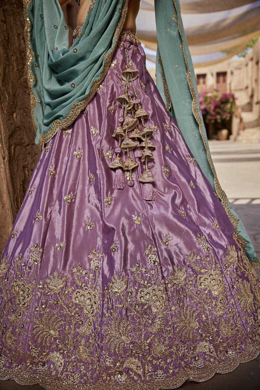 YNF Wholesale Satin Silk Bridal Lehenga KESH530 ADORN CRAFT 6135 | Surat Manufacturer