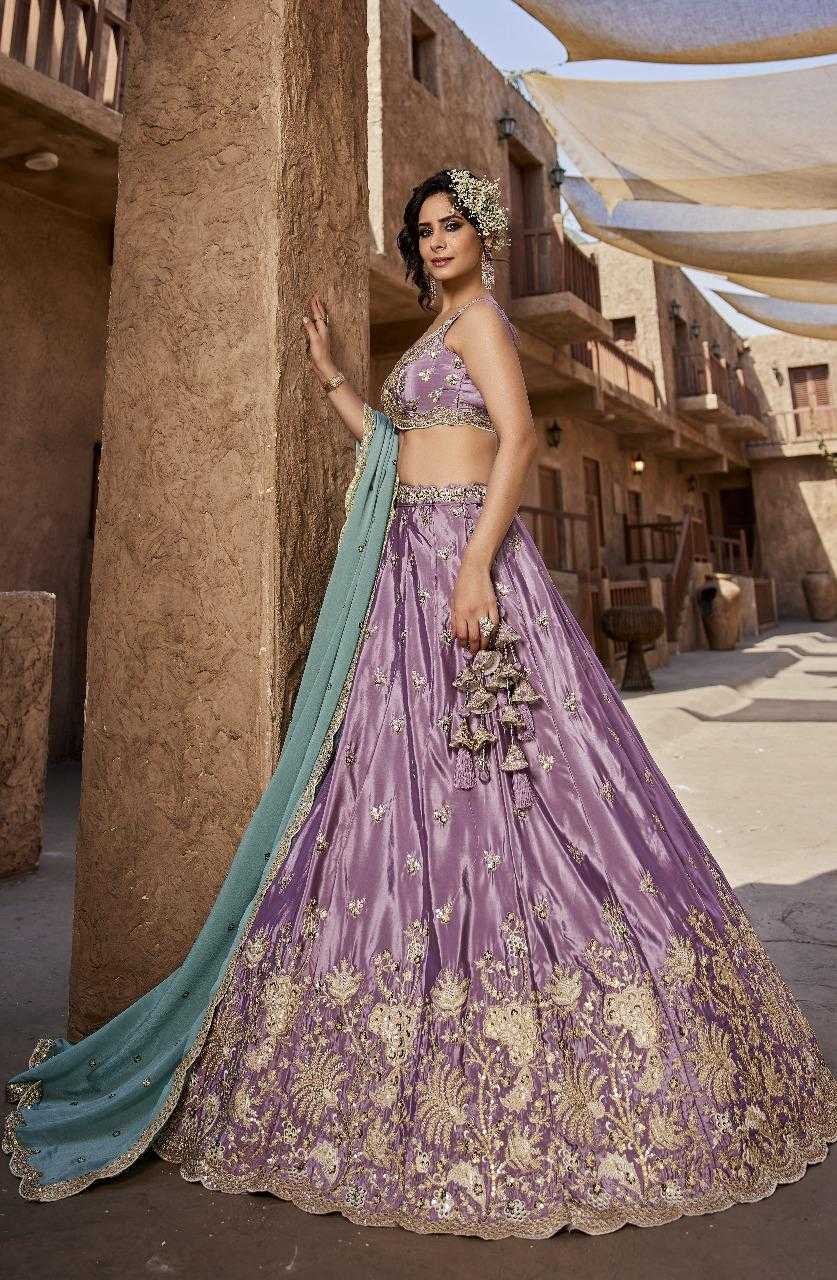 YNF Wholesale Satin Silk Bridal Lehenga KESH530 ADORN CRAFT 6135 | Surat Manufacturer
