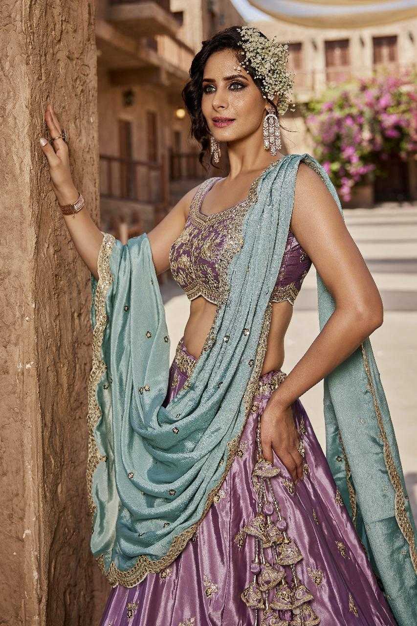 YNF Wholesale Satin Silk Bridal Lehenga KESH530 ADORN CRAFT 6135 | Surat Manufacturer